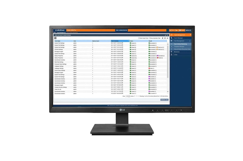 Vista frontal de 24'' clase Inalámbrica Monitor All-in-One Thin Client 24CK550W-AC