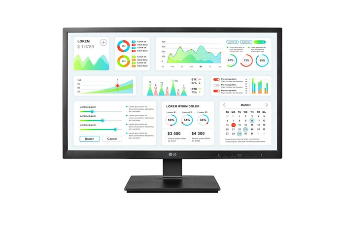 LG Monitor LG Full HD Todo-en-uno Zero Client 24'', 24CK550Z-BP