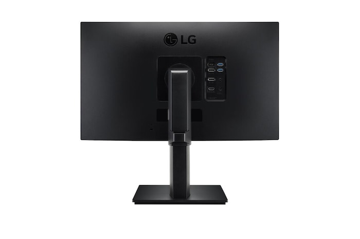LG Monitor LG IPS (Panel IPS:2560x1440px, 16:9, HDR10, sRGB 99%); Daisy Chain; entradas: USB Type-C™ x1; DisplayPort x1; AMD FreeSync™;  Diseño Ergonómico; Ajustable en altura e inclinación y pivote, 24QP750