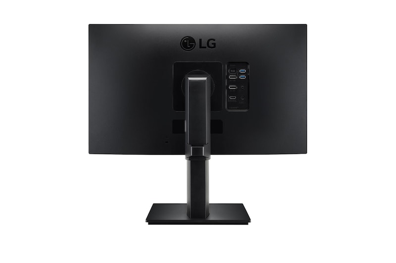 LG Monitor LG IPS (Panel IPS:2560x1440px, 16:9, HDR10, sRGB 99%); Daisy Chain; entradas: USB Type-C™ x1; DisplayPort x1; AMD FreeSync™;  Diseño Ergonómico; Ajustable en altura e inclinación y pivote, 24QP750