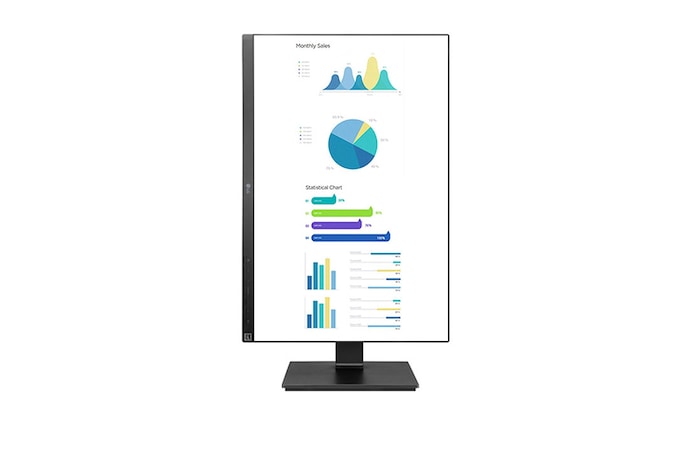 LG- 25BL55WY-B- Monitor Corporativo (Panel IPS: 1920 x 1080px, ratio 16:10, 300 cd/m², 1000:1, 60Hz, 5ms) ; entr: D-SUB x1, HDMI x1, DP x1, USB-A x3 ; Regulable en altura e inclinación, pivotable y giratorio,, 25BL55WY-B