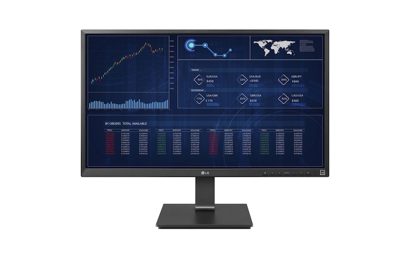 Vista frontal de 27" Full HD All-in-One Thin Client 27CN650W-AC