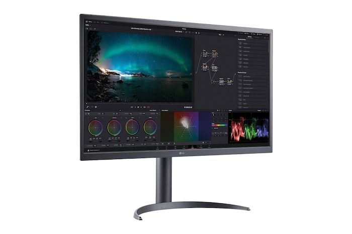 LG 32EP950 - Monitor LG UltraFine OLED (Panel OLED: 3840x2160, 16:9, 250cd/m2, 1M:1, 1ms, DCI-P3>99%, DisplayHDR™ 400 TrueBlack); diag. 80cm; entr: HDMI x1, DP x2, USB-C x1, USB-A x4., 32EP950-B