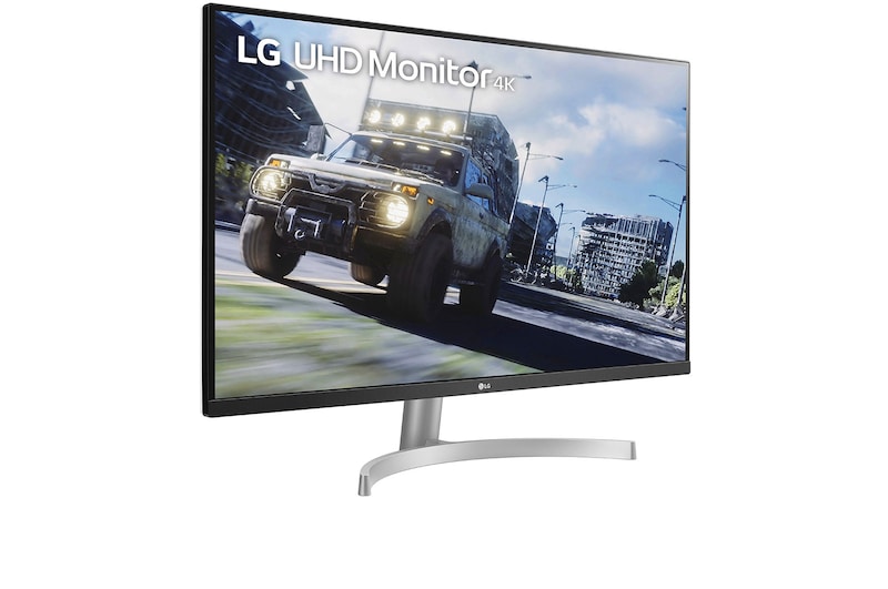 LG 32UN500-W - Monitor UHD polivalente (Panel VA: 3840 x 2160p, 16:9, 350cd/m², 3000:1, DCI-P3 >90%, 60Hz, 4ms); diag. 80cm; entradas: HDMI x2, DP x1; altavoces 5W ; marcos ultrafinos, 32UN500-W