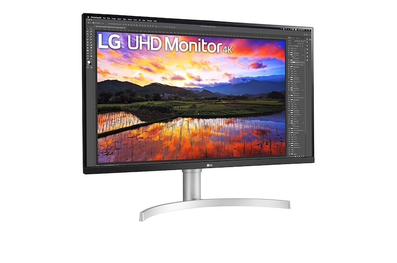 LG 32UN650-B - Monitor UHD polivalente (Panel IPS: 3840 x 2160p, 16:9, 350cd/m², 3000:1, sRGB >95%, 60Hz, 5ms); diag. 80cm; entradas: HDMI x2, DP x1; altavoces 5W ; marcos ultrafinos, 32UN650-W