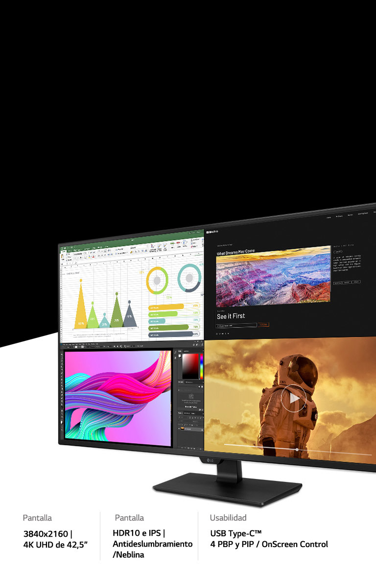 4K UHD potente e ideal para multiuso