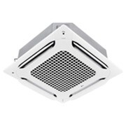 Vista frontal de Cassette de techo, 4 vías de alta eficiencia, 36 000 BTU ARNU36GTAA4