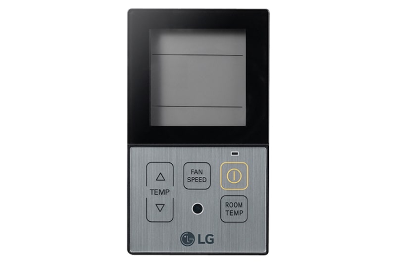 LG Controlador individual, Controlador con cable, Sencillo-Hotel, Negro, PQRCHCA0Q