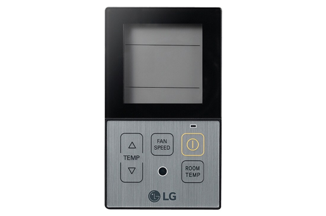 LG Controlador individual, Controlador con cable, Sencillo-Hotel, Negro, PQRCHCA0Q
