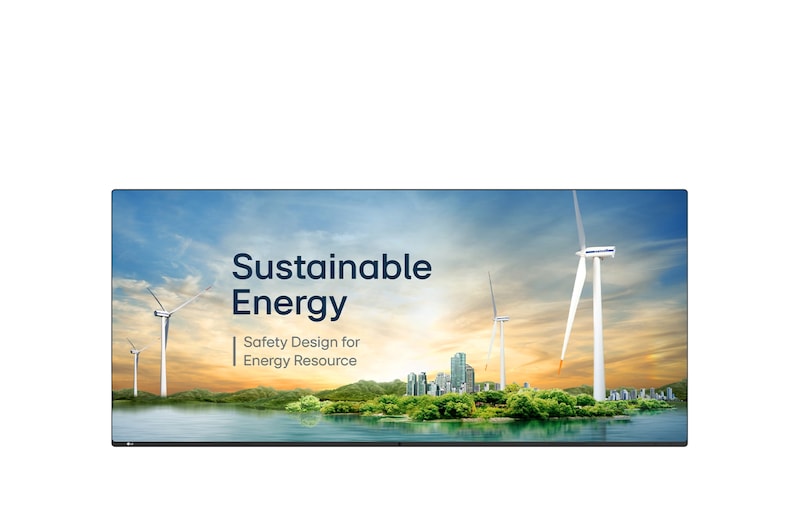 LG Stretch Signage, 105BM5N-B