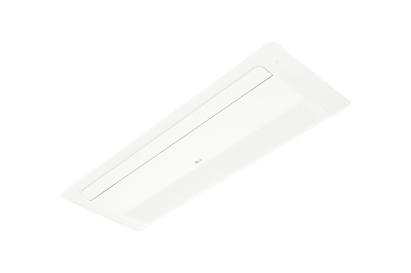 Vista frontal de Cassette de techo, 1 vía, 9 000 BTU ARNU09GTUB4
