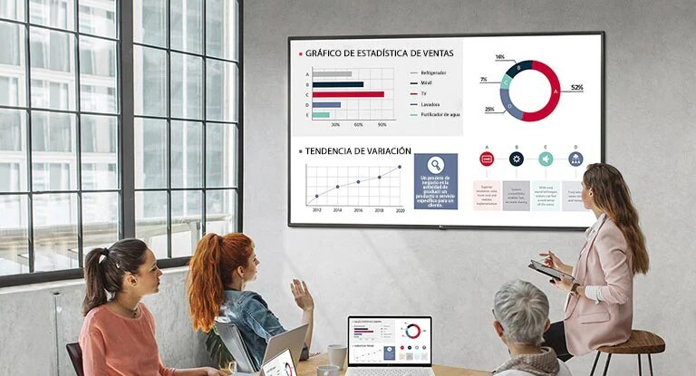Expresión nítida del color de contenido UHD