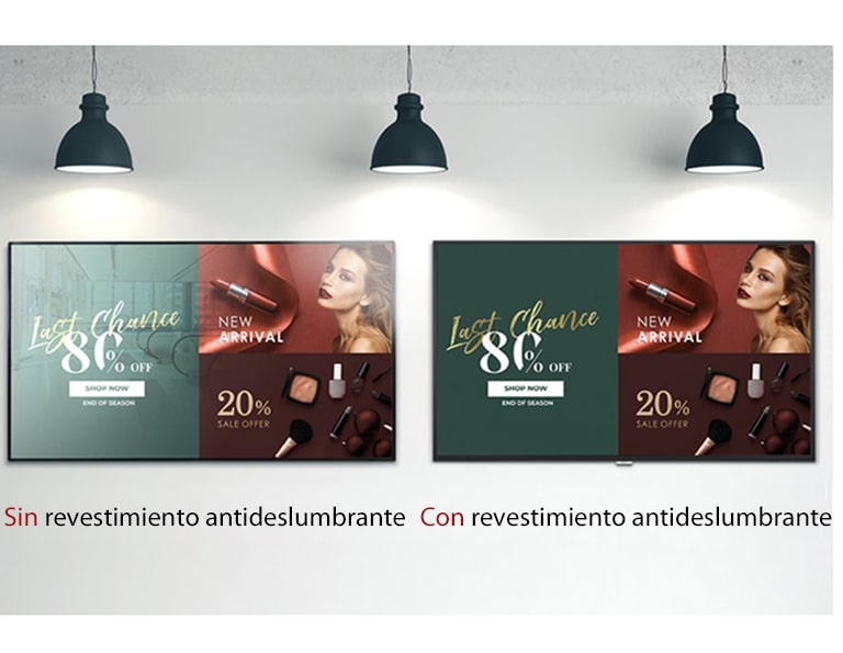 Visión nítida con revestimiento antideslumbrante