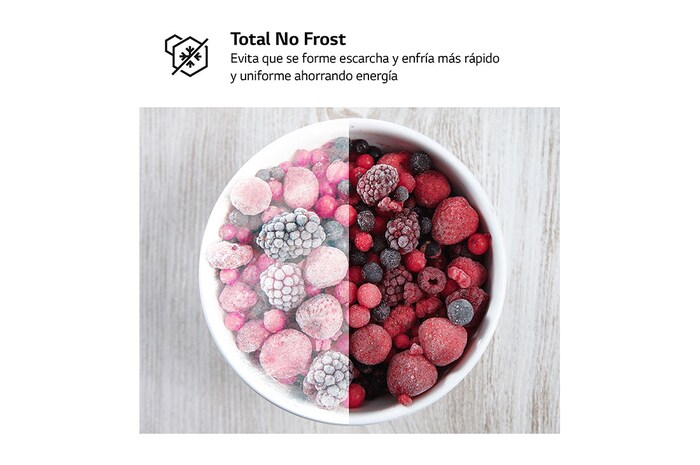 LG Frigorífico Combi  2m, Clasificación D, capacidad de 358l, inox antihuellas. Serie 200, GBM22HSADH