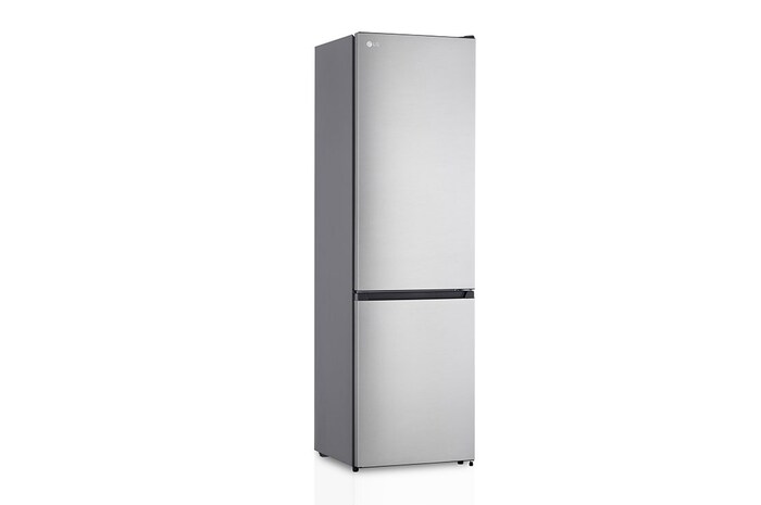 LG Frigorífico Combi  2m, Clasificación D, capacidad de 358l, inox antihuellas. Serie 200, GBM22HSADH