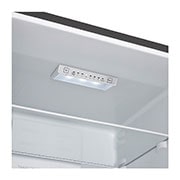 LG Frigorífico Combi  2m, Clasificación D, capacidad de 358l, inox antihuellas. Serie 200, GBM22HSADH