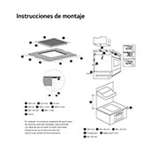 LG Placa de indución 59cm Flex ThinQ™, CBIZ2432B