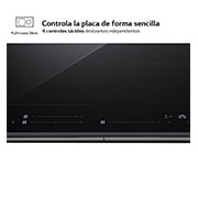 LG Placa de indución 59cm Flex ThinQ™, CBIZ2432B