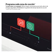 LG Placa de indución 59cm Flex ThinQ™, CBIZ2432B