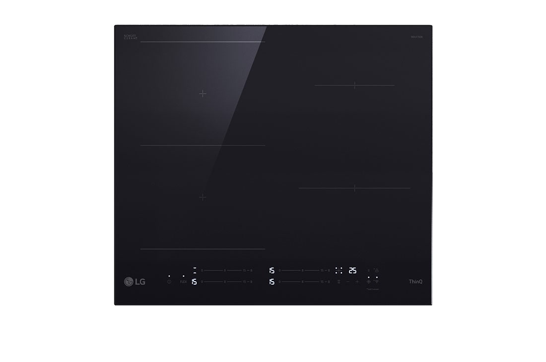 LG Placa de indución 59cm Flex +  2 Zonas, CBIZ2435B