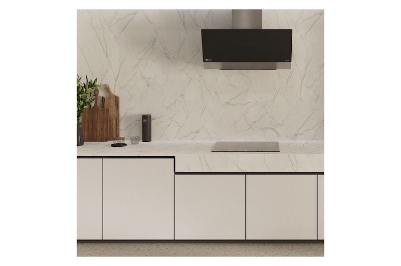 LG Placa de indución 59cm Flex + 2 Zonas, CBIZ2435B