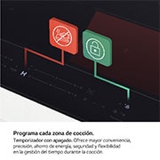 LG Placa de indución 59cm Flex +  2 Zonas, CBIZ2435B