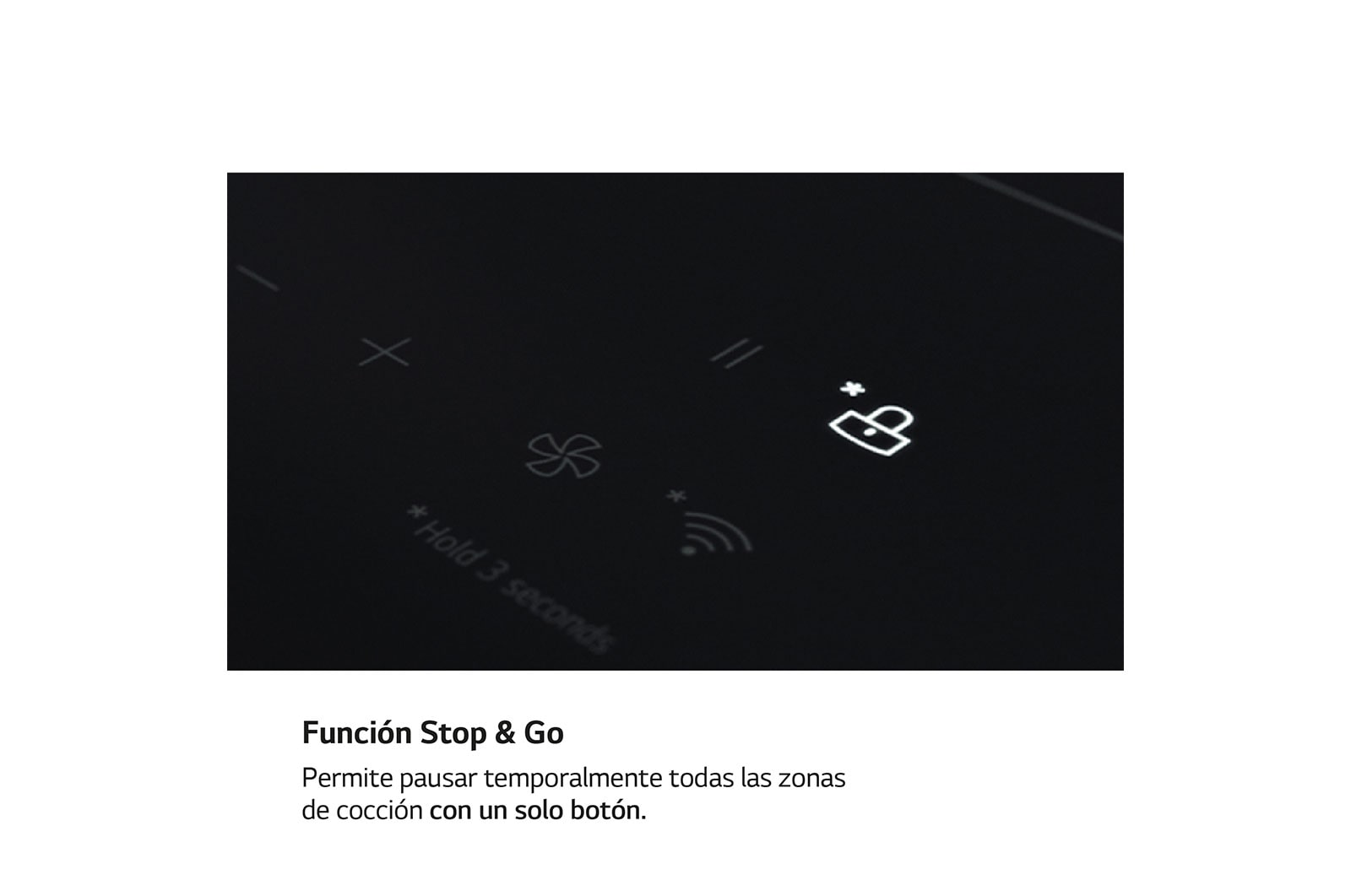 LG Placa de indución 59cm  Dual Flex, CBIZ2437B