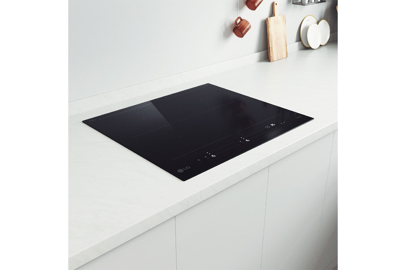 LG Placa de indución 59cm  Dual Flex, CBIZ2437B