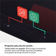 LG Placa de indución 59cm  Dual Flex, CBIZ2437B