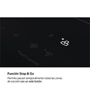 LG Placa de indución 59cm  Dual Flex, CBIZ2437B