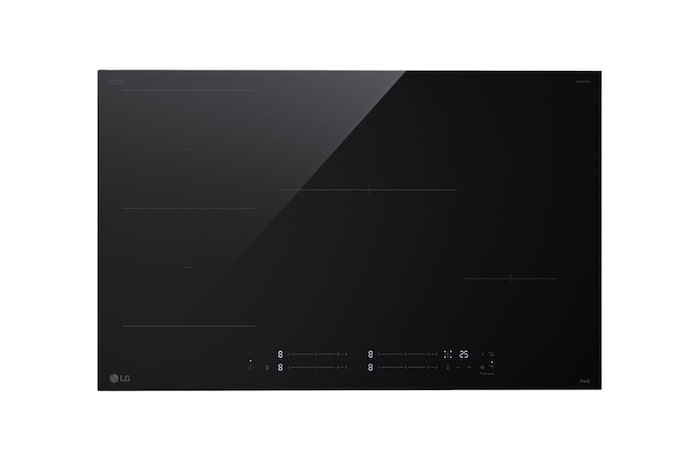 Vista frontal de Placa de indución 80cm Flex ThinQ™ 80 cm, CBIZ3035B