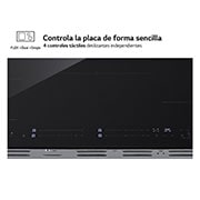LG Placa de indución 80cm Flex ThinQ™ 80 cm, CBIZ3035B