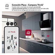 LG Placa de indución 80cm Flex ThinQ™ 80 cm, CBIZ3035B