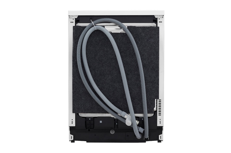 LG Lavavajillas LG QuadWash<sup>TM</sup> Steam,Blanco,C, con lavado a vapor y tercera bandeja, DF455HWS