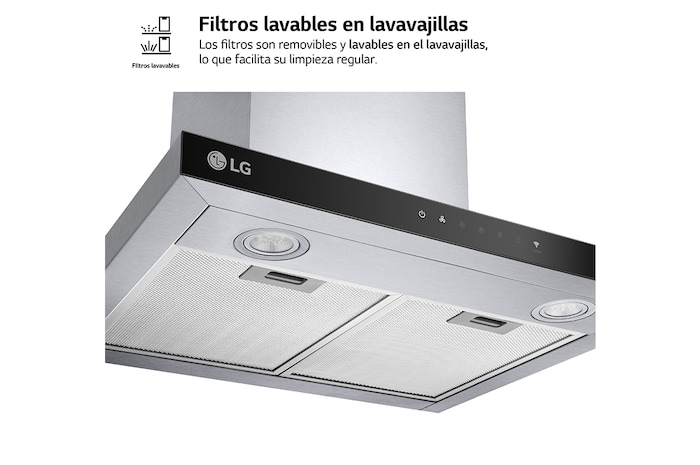 LG Campana extractora 60 cm - 800 ㎥/h Clase A, HCEZ2426S