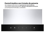 LG Campana extractora 60 cm - 800 ㎥/h Clase A, HCEZ2426S