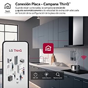 LG Campana extractora 60 cm - 800 ㎥/h Clase A, HCEZ2426S