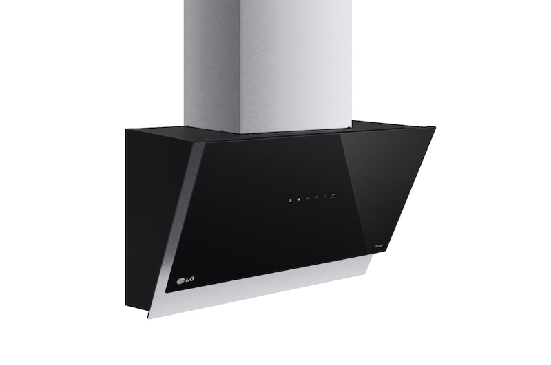 LG Campana extractora inclinada Cristal  60 cm - 630 ㎥/h Clase C, HCEZ2428B