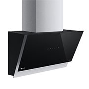 LG Campana extractora inclinada Cristal  60 cm - 630 ㎥/h Clase C, HCEZ2428B