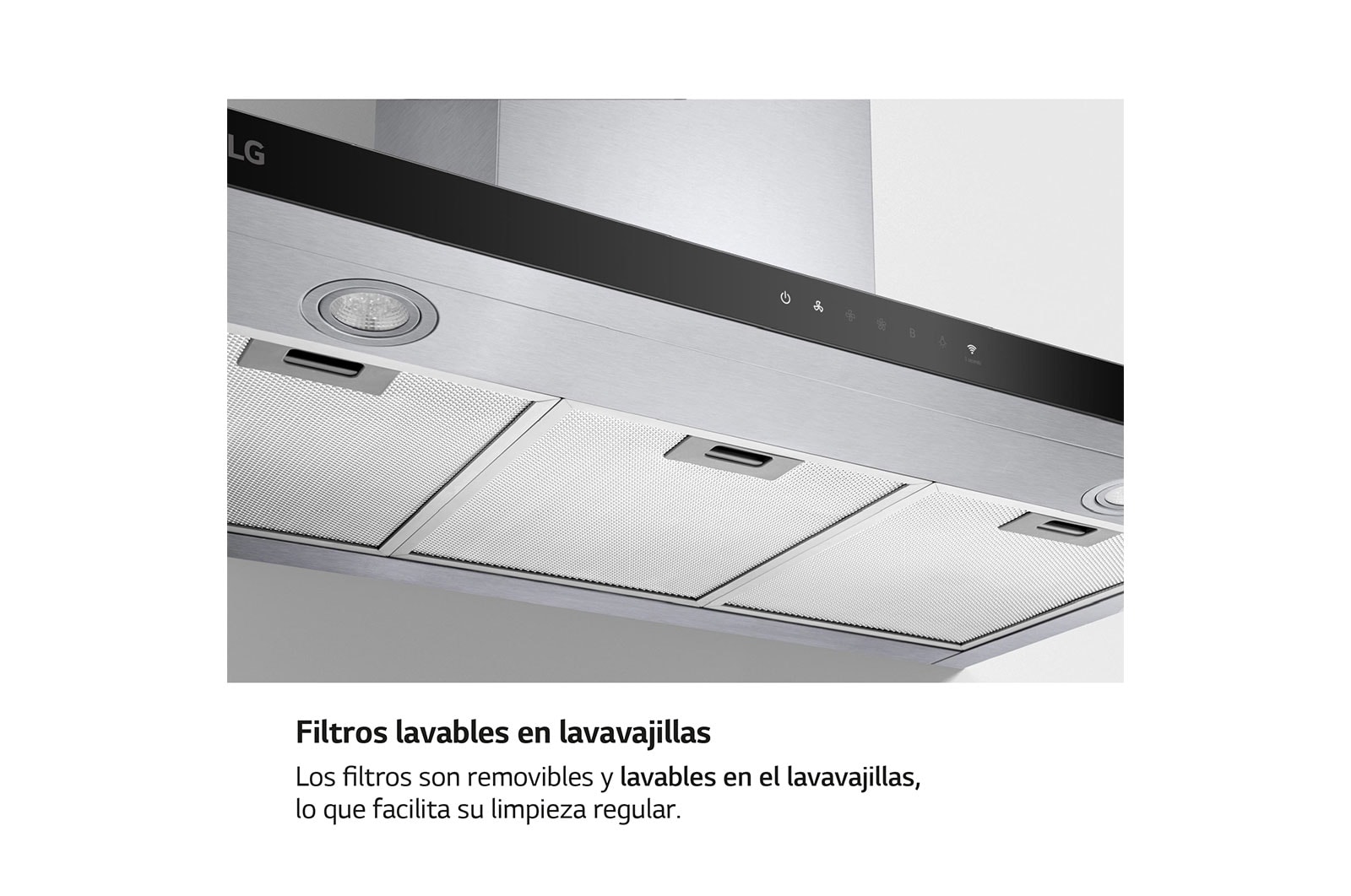 LG Campana extractora 90 cm - 800 ㎥/h Clase A, HCEZ3626S