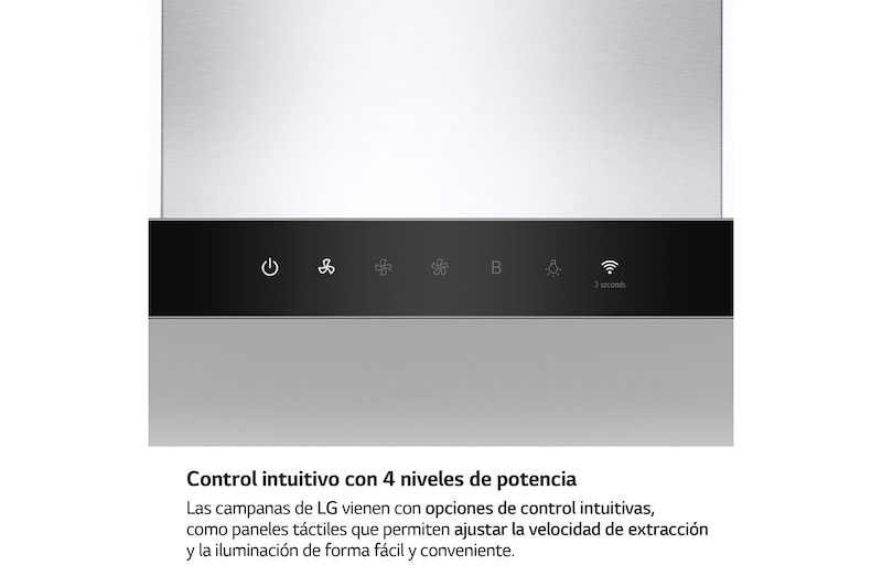 LG Campana extractora 90 cm - 800 ㎥/h Clase A, HCEZ3626S