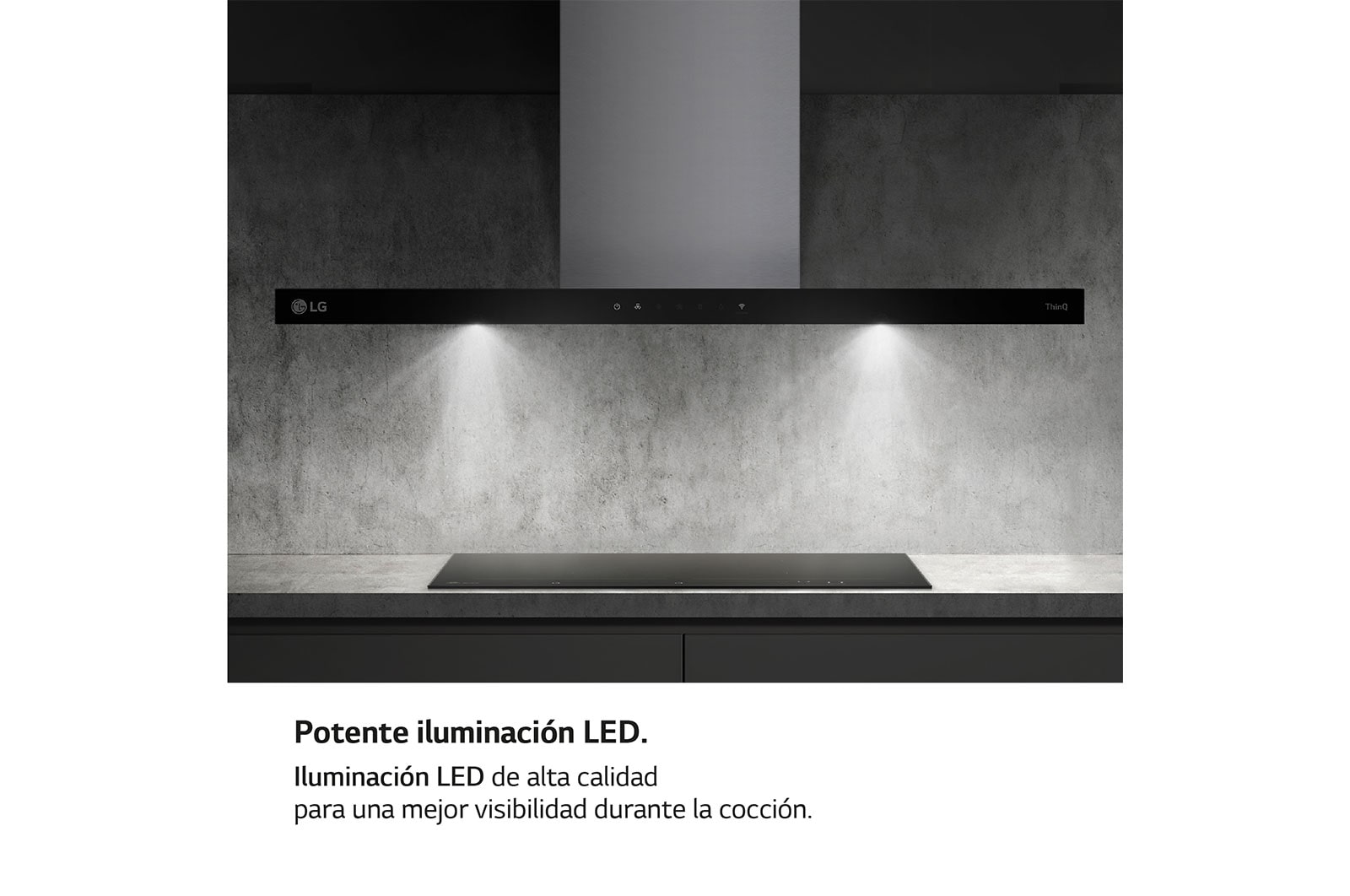 LG Campana extractora 90 cm - 800 ㎥/h Clase A, HCEZ3626S