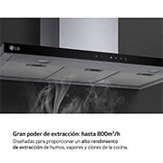 LG Campana extractora 90 cm - 800 ㎥/h Clase A, HCEZ3626S