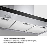 LG Campana extractora 90 cm - 800 ㎥/h Clase A, HCEZ3626S