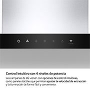LG Campana extractora 90 cm - 800 ㎥/h Clase A, HCEZ3626S
