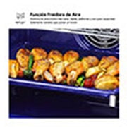 LG Horno Instaview Vapor 100% 76L A++ con sistema de limpieza Blue EasyClean, cristal negro mate, WS9D7672WM
