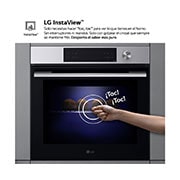LG Oferta set: Horno LG Instaview 76 litros A+ Freidora de Aire y Placa de indución 59cm Flex + zona 28 cm, WSED7612S.CBIZ2