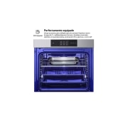 LG Horno LG Instaview 76 litros A++ Cocina Vapor y Freidora de Aire, WSED7665B