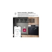 LG Horno LG Instaview 76 litros A++ Cocina Vapor y Freidora de Aire, WSED7665B