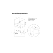 LG Horno LG Instaview 76 litros A++ Cocina Vapor y Freidora de Aire, WSED7665B